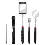 Telescoping Magnetic Pickup Tool Set, Extendable InspectionMirror LED8952
