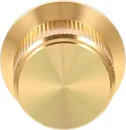 GREENADSCAPE Replaceable Alloy Volume Control Knob for Electric Guitar Bass Durable Potentiometer Cap with Fine Workmanship Easy to Install Audio Knob for Amplifiers Sound Devices