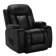 Artiss Recliner Chair Electric Heated Massage Chai