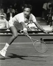 Glenn Michibata Wimbledon Championships 1984 TENNIS OLD PHOTO