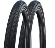 Pack of 2 Schwalbe Green Marathon Tire - 700 x 28, Clincher, Wire,