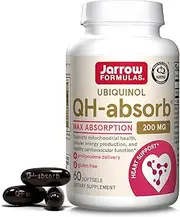 Jarrow Formulas QH-Absorb, High Absorption/Enhanced Stability, 200 mg, 60 Softgels