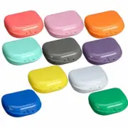 Dental Orthodontic Retainer Denture Storage Case Box Mouthguard Container Nice