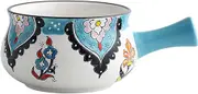 Soup Bowls with Handles Noodle Ramen Curry Bowl,Ceramic Bowl,26oz Large Onion Soup Bowl,Oven Bowl,Microwave & Dishwasher Safe.-C(Color:C)