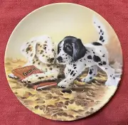 1991 Knowles “PUPPY TALES” Field Trips #5 By Lynn Kaatz New Boxed