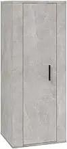 Engineered Wood TV Cabinet Wall Mounted, Concrete Grey 40x34.5x100 cm - Space-Saving Modern TV Unit for Living Room & Bedroom, Sturdy & Stylish Storage Solution