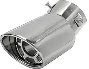 Muffler tip, Car Accessories Tail Throat Exhaust TIP Decoration Compatible Compatible Compatible For Mitsubishi ASX Endeavor Expo Montero Galant Grandis Lancer Mirage(Style C)