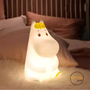 Moomin    嚕嚕米小夜燈     姆明  LED拍拍燈  夜燈/小誠百貨呀