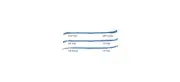 CRL AB556 Sealant Spatula Set