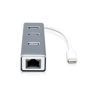 Uptech 登昌恆 NET138H USB 3.1 Type-C網卡+HUB集線器