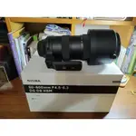 SIGMA 60-600MM F4.5-6.3 DG OS HSM SPORTS公司貨 FOR CANON