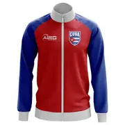 Airo Sportswear Cuba Concept Football Track Jacket (Red) 4XL