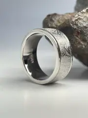 6.5g METEORITE MUONIONALUSTA RING US 6 #MET61