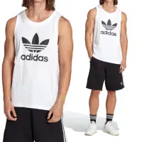 在飛比找momo購物網優惠-【adidas 愛迪達】AdidasTrefoil Tank