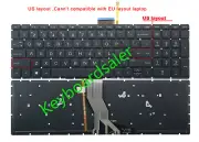 New US Backlit Keyboard For HP ENVY 17-U M7-U M7-u009dx M7-u109dx 17-u153nr