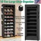 Shoe Rack Storage Organizer Box Stackable Shoe Storage Cabinet Sneaker Organizer