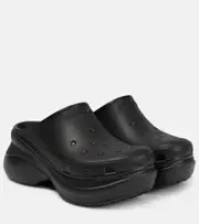 [Balenciaga] Balenciaga x Crocs platform slides AU 7 black