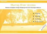 Australian Fishing Network Murray River Access Map, 8 Wemen To Mildura: Wemen • Collignan • Kings Billabong • Gol Gol • Buronga • Mildura