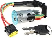 Car Ignition Lock Cylinder for Renault for Clio 1998-2005 for Megane for Scenic MK1 1996-2003 Ignition Starter Switch with 2 Key 7701469419