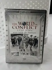The World In Conflict - World War II Footage Documentary Very Rare New Sealed