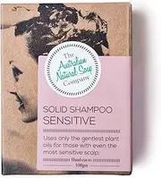 Australian Natural Soap Company Solid Shampoo Bar for Sensitive Scalp 100 g