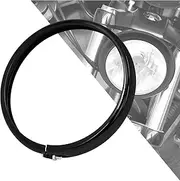 HDBUBALUS 5.75 Inch Headlight Trim Ring Head Lamp Decorate Ring Fit for Harley Softail Street Bob 2018-2024 Black 1 Pc