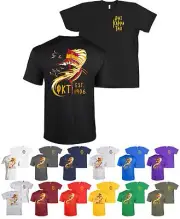 Phi Kappa Tau Fraternity Bella + Canvas Nautical Fish Shirt Sailfish - NEW