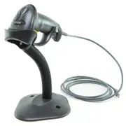 Zebra LS2208 USB kit Corded Black w/stand Wired Handheld 1D Laser Bar Code Scanner bi-directional w/5-year return to base warranty [LS2208-SR20007r-ur]