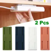 2x Plug-In Cable Plate Holder-To-Order Row Plug Storage Wall Socket Router