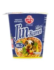 Ottogi Mild Jin Ramen Noodle Cup 65gm x 6