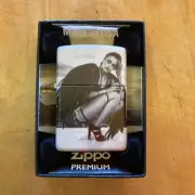 Zippo 03038 Seductive Angel Woman Red Shoe Girl 2023 540 Lighter + FLINT PACK