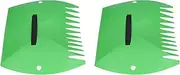 Fdit Large Leaf Scoops, Fallen Leaves Convenient and Efficient Garden Rake, Great for Packing Leaves, Grass, Branches or Mulch