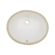 Undermount Bathroom Sink Oval - Bathroom Vessel Sink 18"x15" Undermount Oval