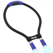 Ledgle Rechargeable Hands Free 4 LED Beads Book Light Neck Reading Lamp