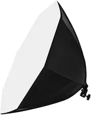Vsenkes Softbox Photography Lighting Dia 28 inch Versatile Portrait Photography, Flashlight Diffuser Photo Studio Lights Equipment, Black