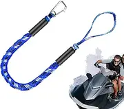 Ungtyb Boat Ropes for Docking with Loop - Anchoring Boat Dock Lines with Clip | Mooring Cord Kayak Pontoon Marine Security Anchoring Products for Water Skiing Canoe