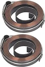 2Pcs Drill Press Return Spring Accessory Steel Feed Return Coil Spring Assembly for Bench Drill Enhanced Quill Feed Return Coil Spring Drill Press Return Spring Set