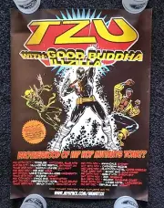 TZU with Good Buddha ILLZILLA Vintage Poster 1999