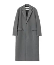 Jil Sander Tailored Coat IT48 pebble