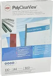Gbc Ibico Polycover Frosted 100Pk