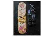 2025 Pokemon Center X Bear Walker Eevee Skateboard Deck Limited Edition /930