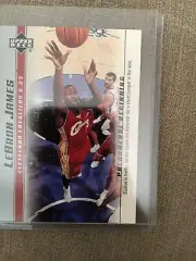 2004 Upper Deck Lebron James #6 Basketball Card
