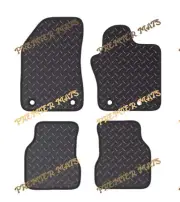 Jeep Compass Tailored Fit Car Floor Mats In Rubber From 2017 Onwards