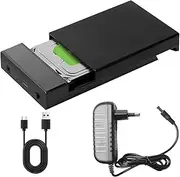 Hard Drive Docking Station: HDD Docking Station USB 3.0, Docking Stations for Hard Drives for 2.5 and 3.5 Inch SATA HDD/SSD, USB Type-A to USB Type-A, Two-Way Cloning