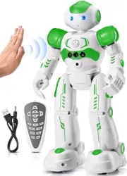 RC ROBOT Programmable Remote Control Smart Gesture Sensing Green KINGSDRAGON