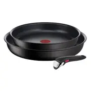 Tefal Ingenio Unlimited Induction Non-stick 3 Piece Frypan Set - Robins Kitchen