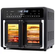 Advwin 26L Air Fryer Oven Convection Oven LCD Digital Fryers Kitchen Cooker French Door