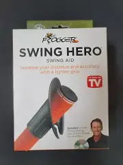 Frogger Golf Swing Hero Training Aid One Size, Black . New In SEALED packaging