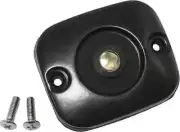 HD Black Front Master Cylinder Cover for Harley Softail Springer 96-06