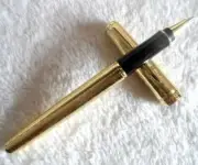 Perfect Parker Sonnet Series Gold Rollerball Pen Fine Nib Black Ink Refill
